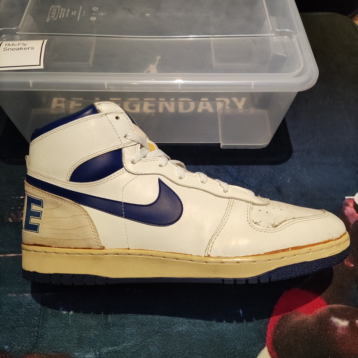 1986 NIKE BIG NIKE OG TYPS US12 ビッグナイキ - スニーカー