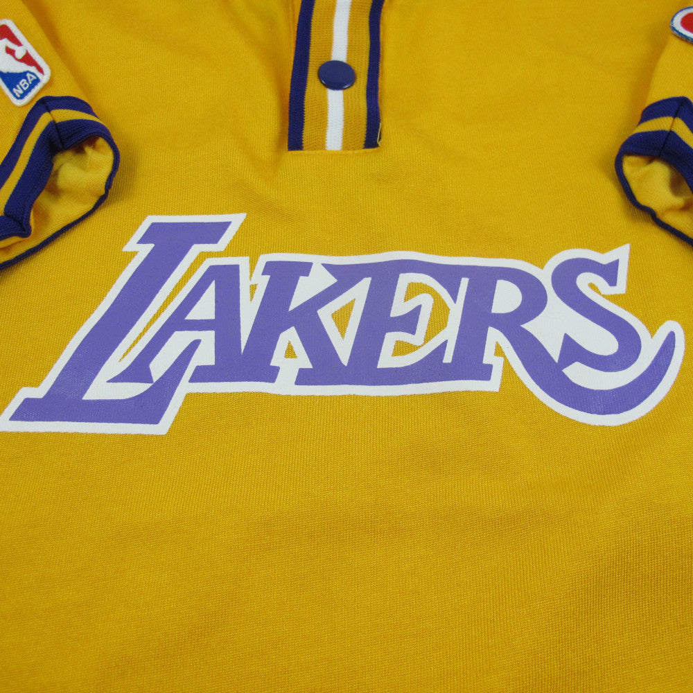 Vintage Champion Lakers Basketball Warm up Shooting Shirt 