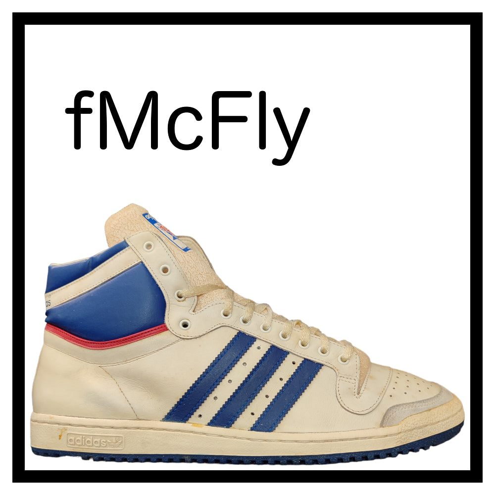 Adidas Top Ten High OG (Made in France) (50 2/3 EUR - 14.5 US) (Early 80s)