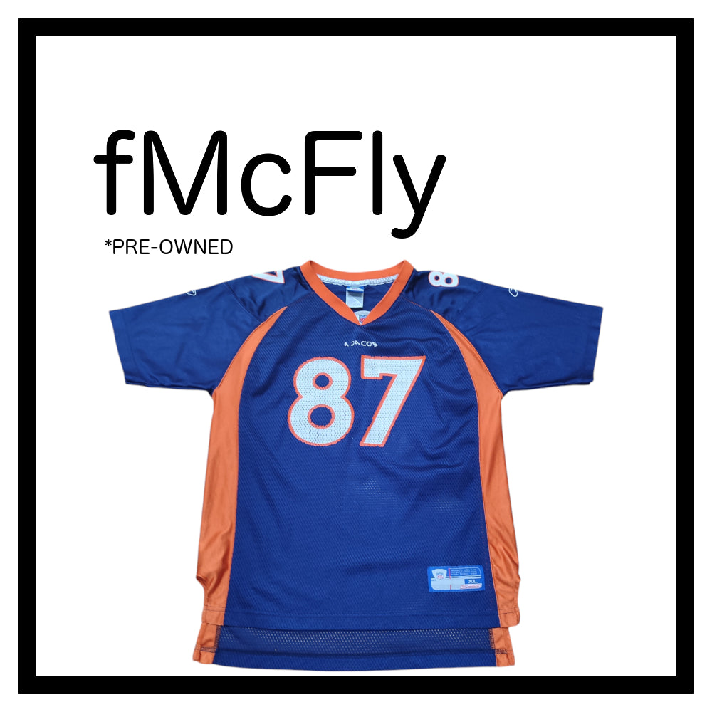 Reebok NFL Jersey Junior. Denver Broncos. #87 Ed McCaffrey (2003) *Pre-Owned*