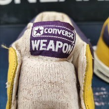 Cargar imagen en el visor de la galería, Converse Weapon OG &#39;Lakers&#39; (47.5 EUR/13 US) (1986) *Pre-Owned*
