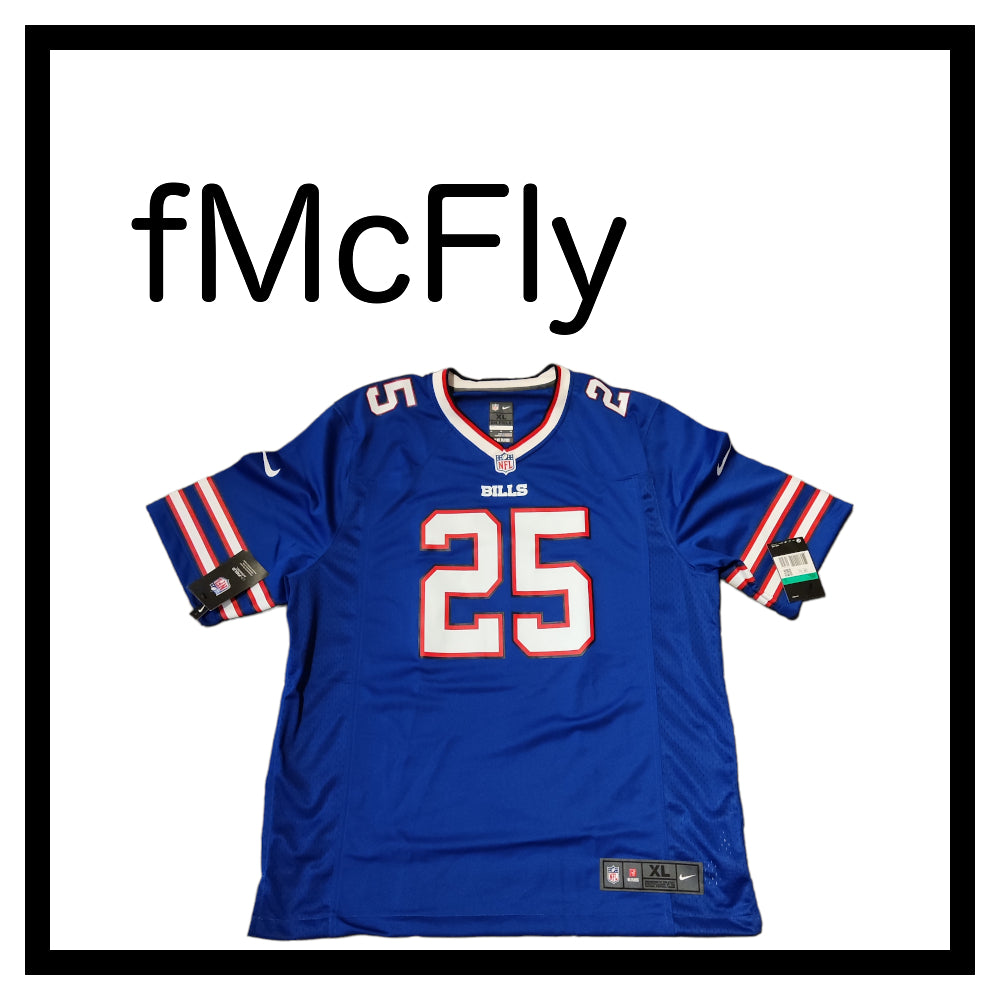 Nike NFL Jersey On Field. Buffalo Bills. #25 LeSean McCoy (2018)