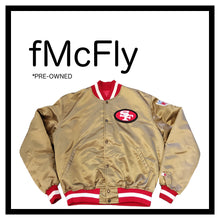 Cargar imagen en el visor de la galería, Starter NFL &#39;San Francisco 49ers&#39; Lightweight Satin Jacket. Made in USA (90s) *Pre-Owned*

