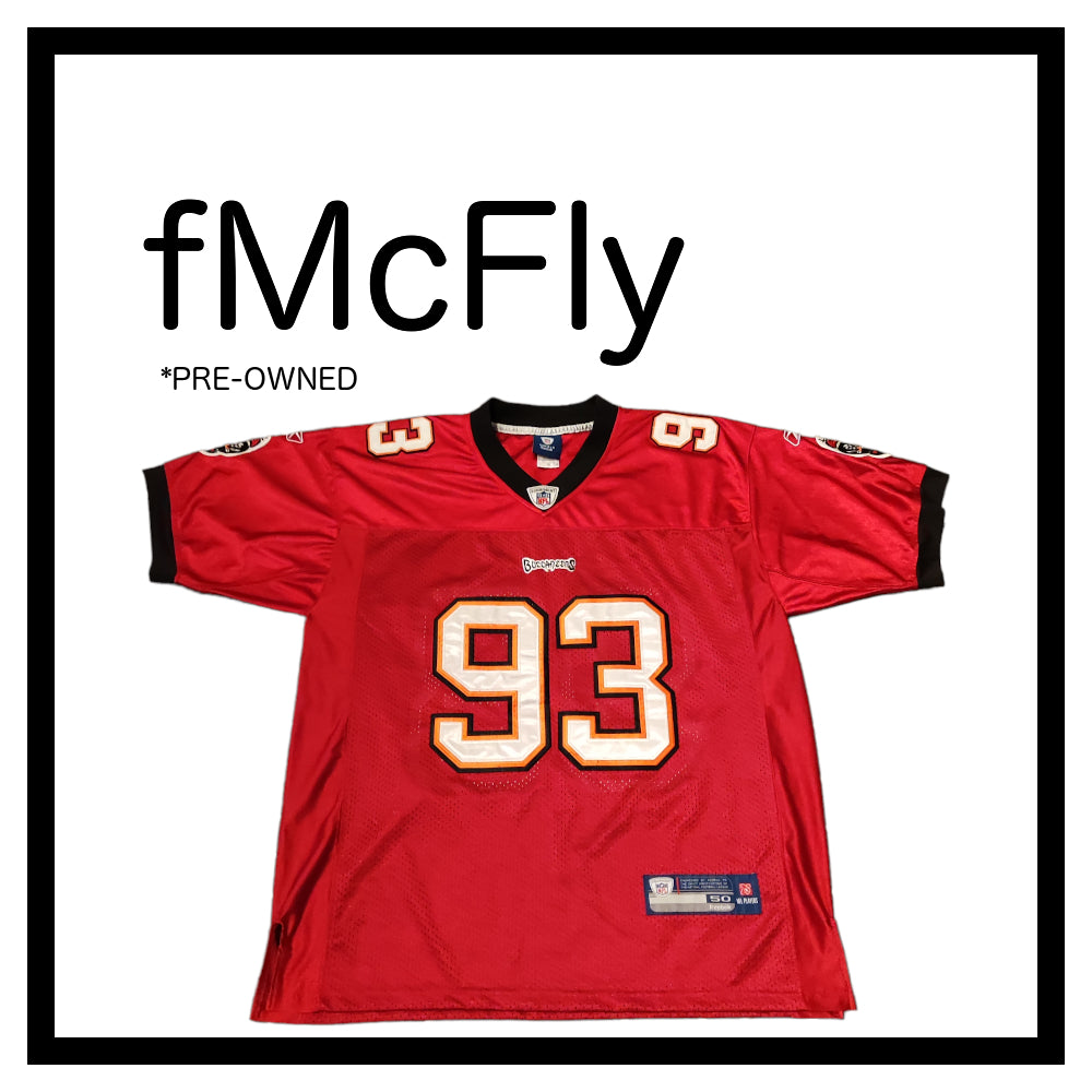 Reebok NFL Jersey On Field. Tampa Bay Buccaneers. #93 Gerald McCoy (2010) *Pre-Owned*