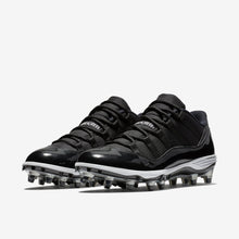 Load image into Gallery viewer, Air Jordan 11 Retro Low Cleats &#39;Black&#39; (2018)

