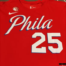 Cargar imagen en el visor de la galería, Nike NBA Philadelphia 76ers. #25 Ben Simmons (2021)
