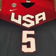 Charger l&#39;image dans la galerie, Nike USA Basketball Jersey. #5 Kevin Durant (2014) *Pre-Owned*
