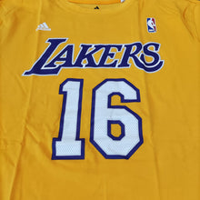 Cargar imagen en el visor de la galería, Adidas NBA Los Angeles Lakers. #16 Pau Gasol (2011) *Pre-Owned*
