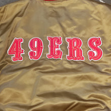 Load image into Gallery viewer, Starter NFL &#39;San Francisco 49ers&#39; Lightweight Satin Jacket. Made in USA (90s) *Pre-Owned*
