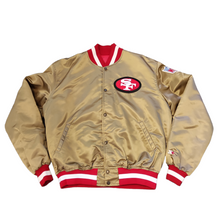 Cargar imagen en el visor de la galería, Starter NFL &#39;San Francisco 49ers&#39; Lightweight Satin Jacket. Made in USA (90s) *Pre-Owned*
