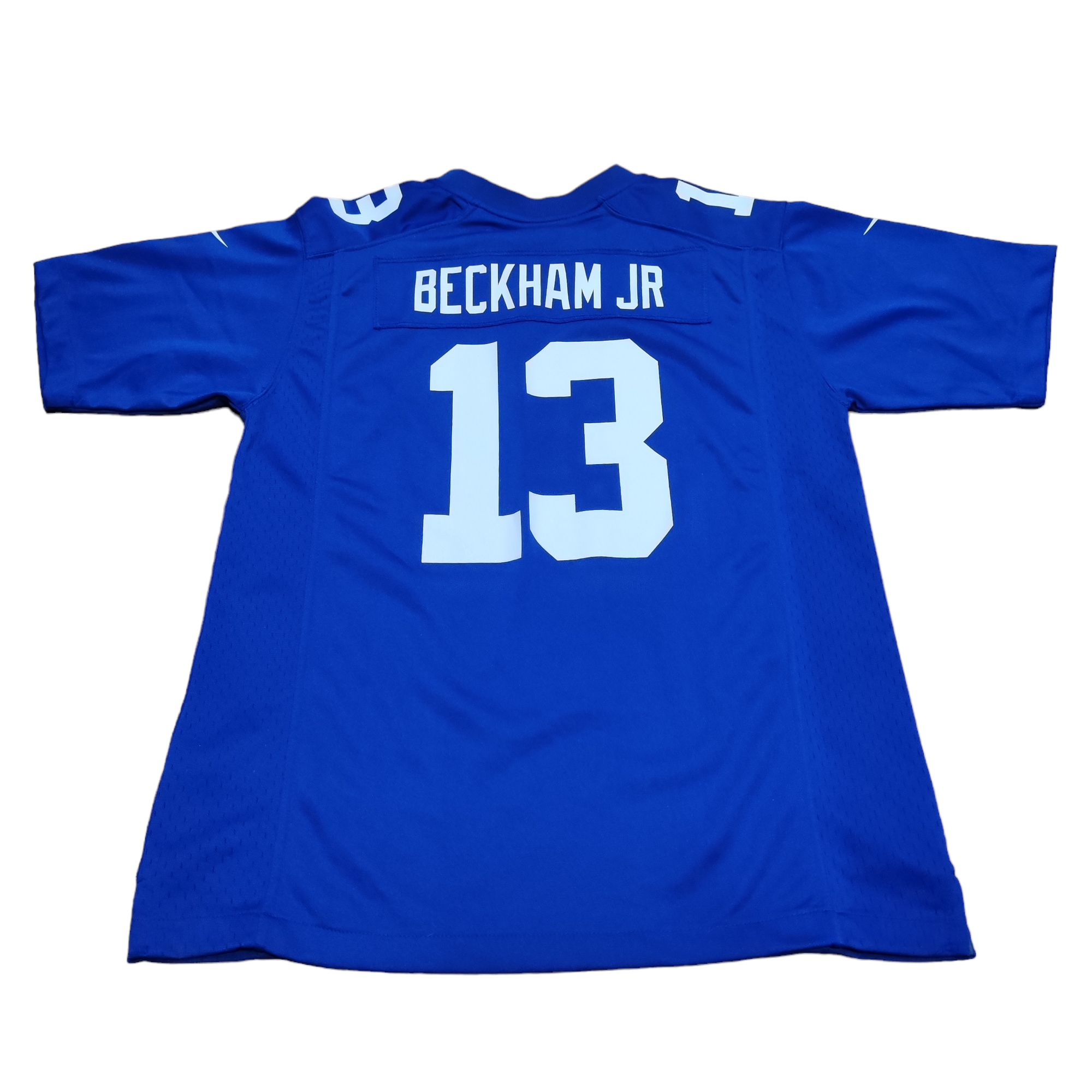 NFL New York Giants #13 Beckham Jr Blue Jersey